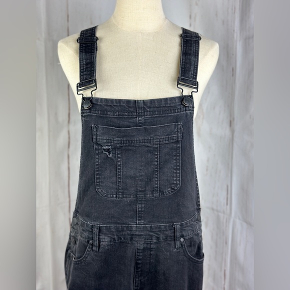 Bluespice Black Girls Overall Distressed, Size 11 - Picture 8 of 8
